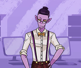 Unique characters polaroid